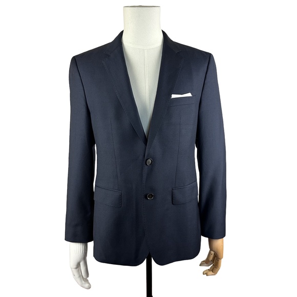 Hugo Boss Textured Virgin Wool Sport Jacket Size 38S - Picture 1 of 7